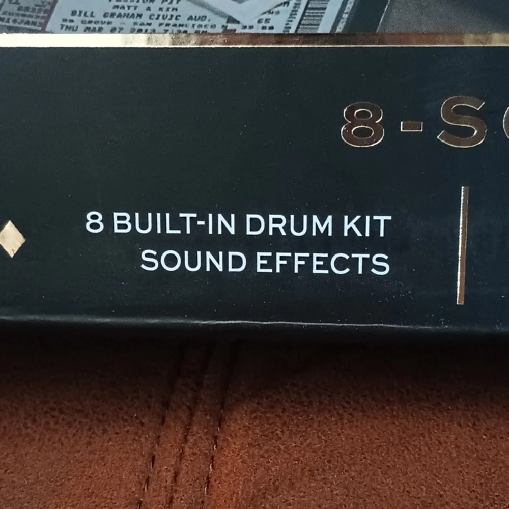 FAO Schwartz 8 Sound Electric Percussion Drum Mat Music Toy NEW Sealed in Box